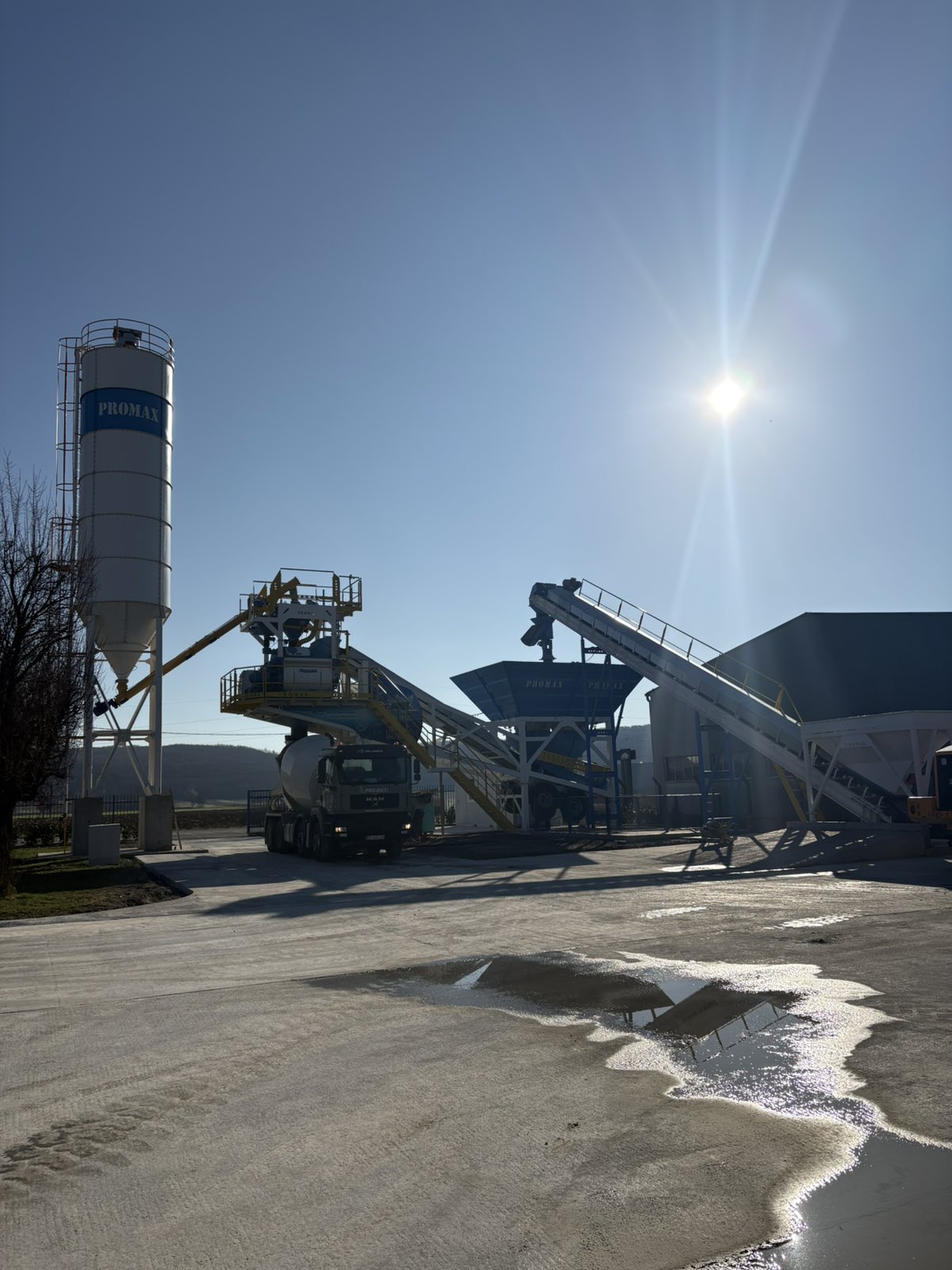 Oprema betonare i kontrola kvalitete
